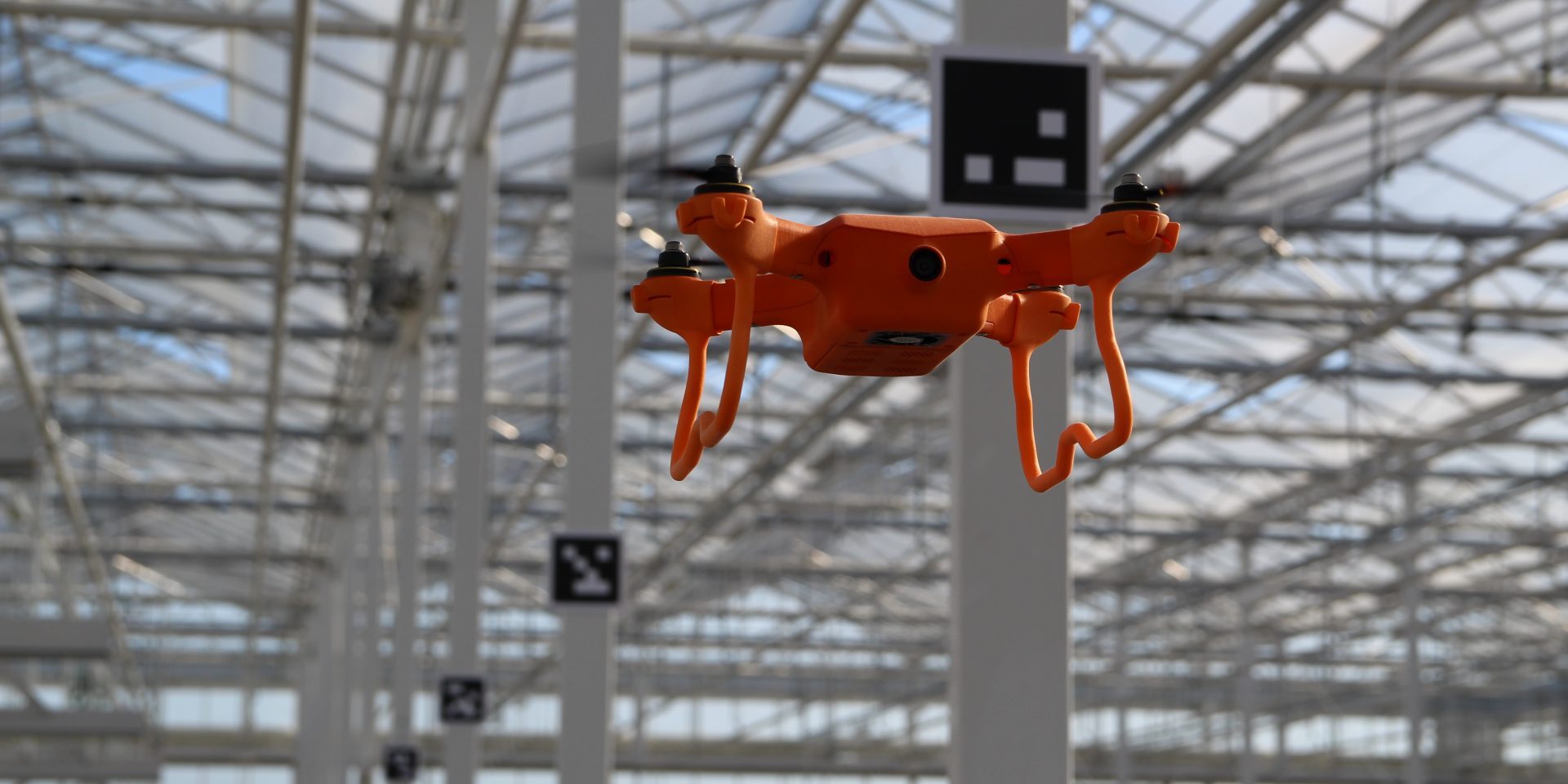 drone avec marqueurs